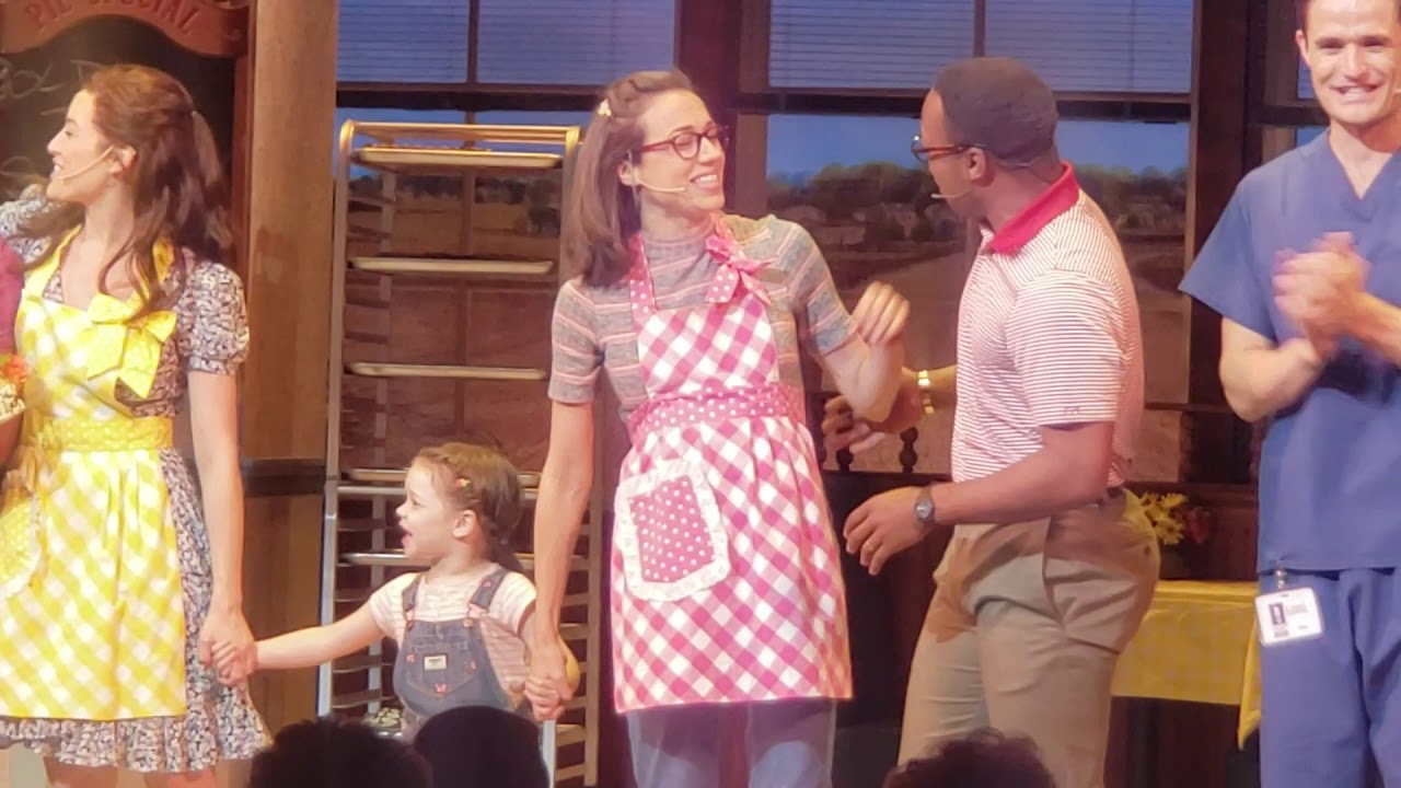 Final Waitress Musical Bow Curtain Call Colleen Ballinger Todrick Hall