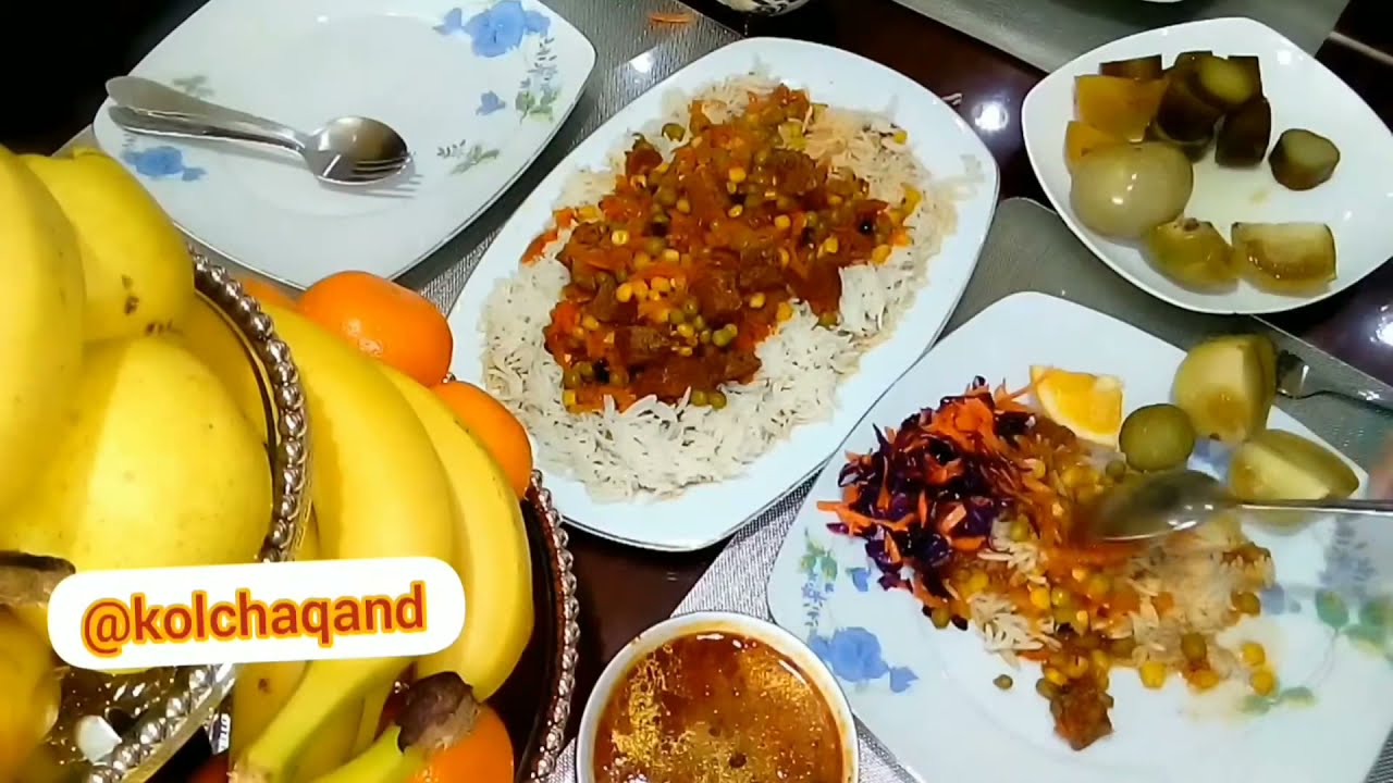 Арабский плов آش عربی оши арабӣ диетический плов самый вкусный вариант