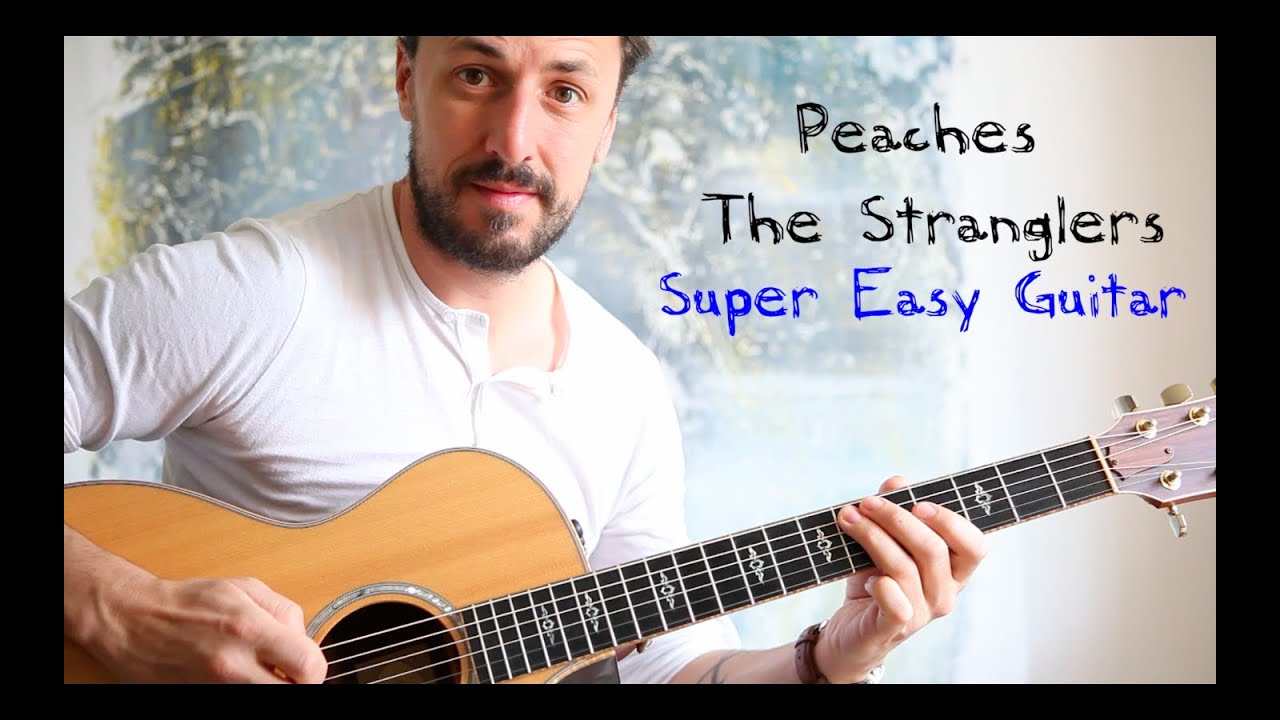 EASY GUITAR LESSON | Peaches | The Stranglers