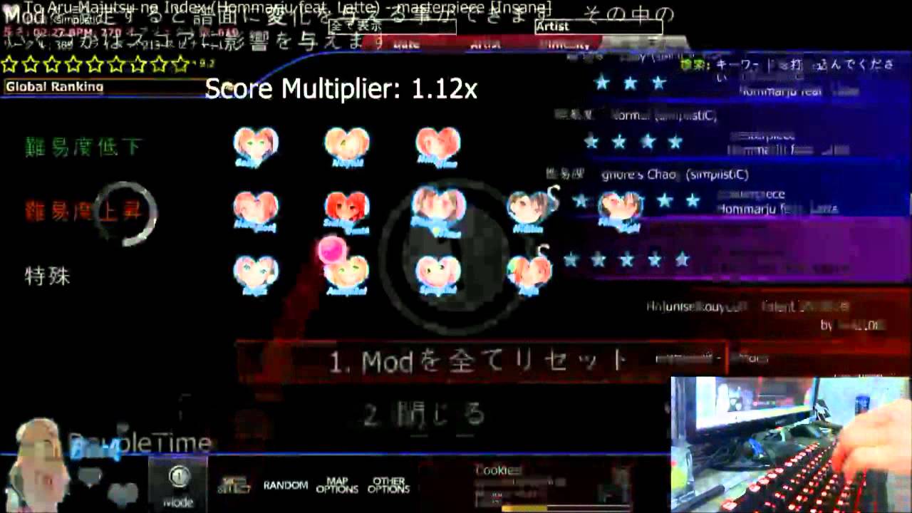 (Cookiezi) April 15, 2013 Livestream