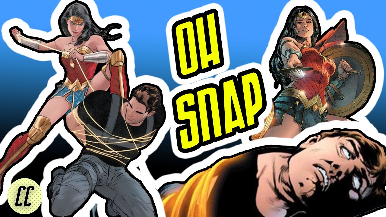 Wonder Woman VS Maxwell Lord | Oh Snap