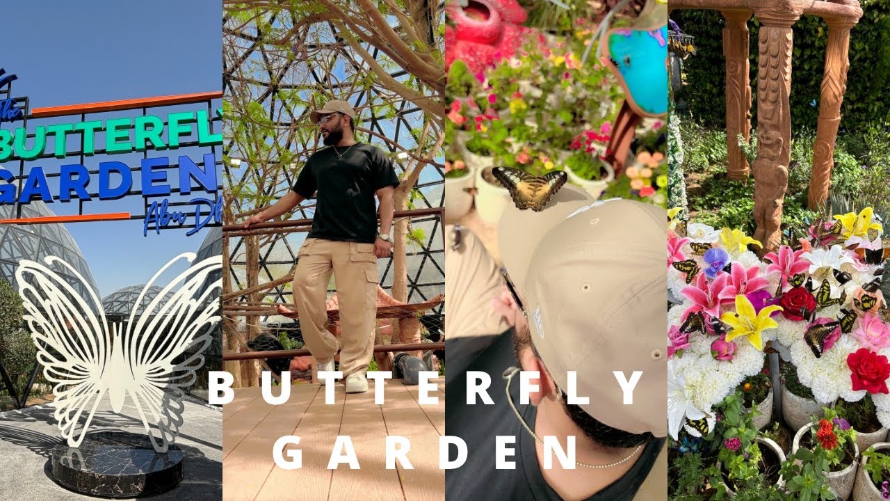 The Butterfly 🦋 Gardens🪴 Abu Dhabi 🇦🇪❤️🫶🏻