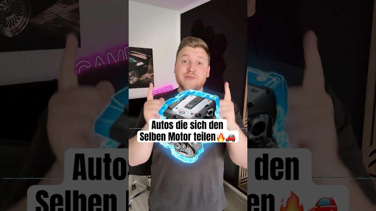 Autos die sich den selben Motor teilen! 🔥🚗 #koenigsegg #pagani #v12