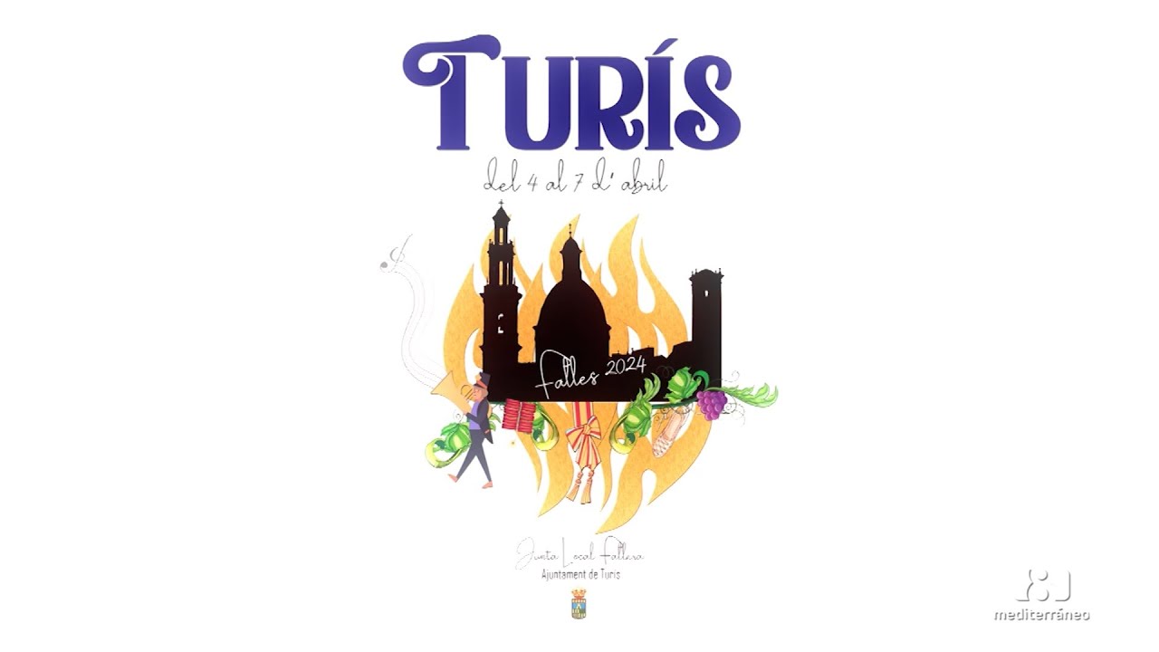 RETRANSMISIÓN DE LA OFRENDA DE LAS FALLAS TURÍS | LA 8 MEDITERRÁNEO
