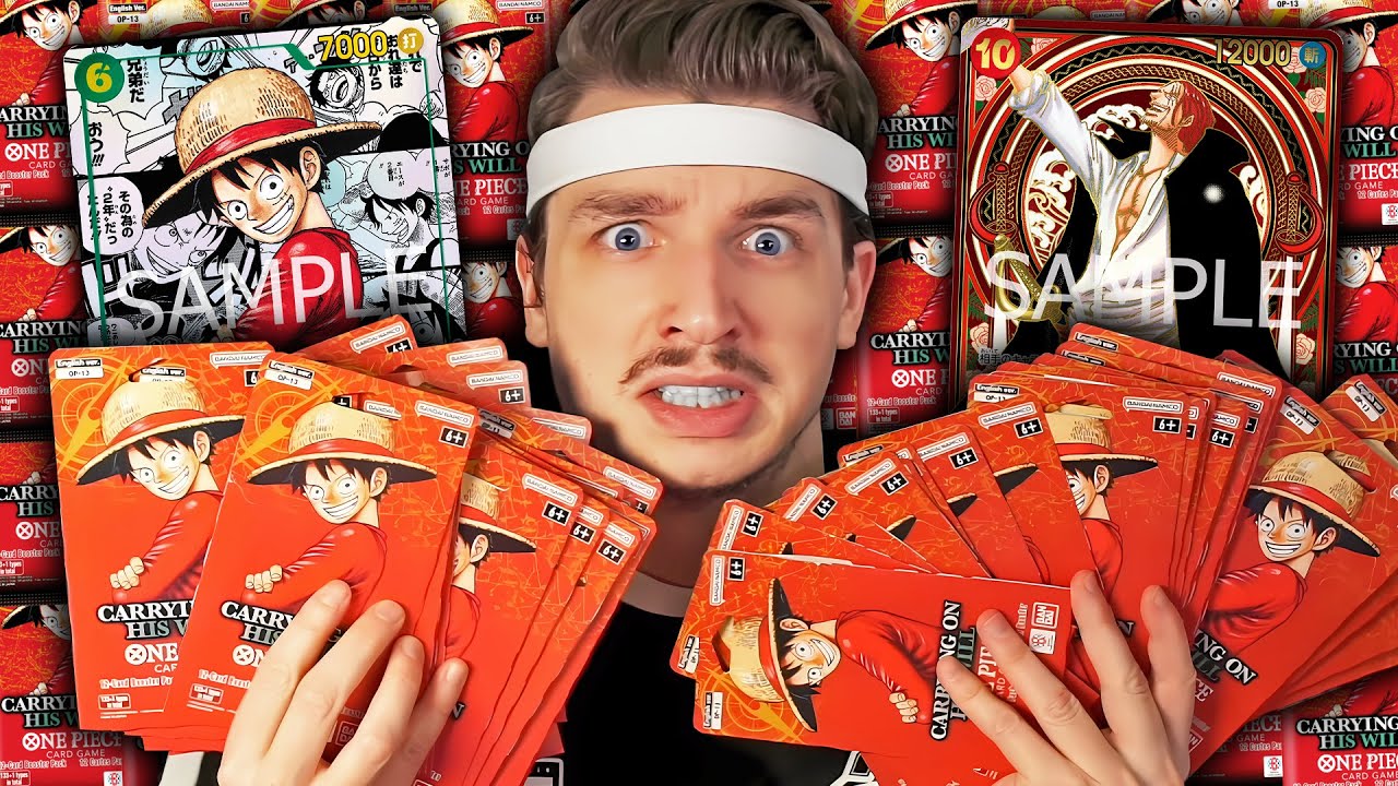 HUNTING THE $5000 LUFFY CARD...