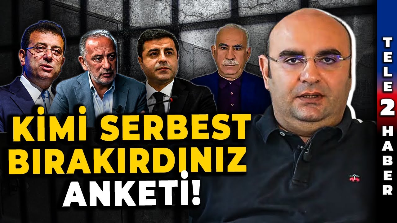 Ertan Aksoy &ccedil;arpıcı anketi paylaştı! Demirtaş &Ouml;calan'a fark attı...
