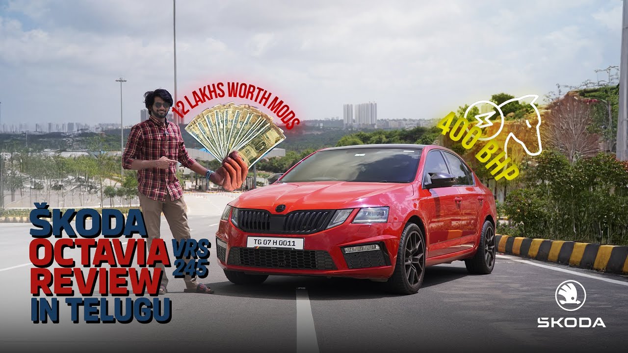 Skoda Octavia vRS 245 Stage 3 | 400BHP | 570Nm | Telugu | The Ultimate Sleeper Sedan!