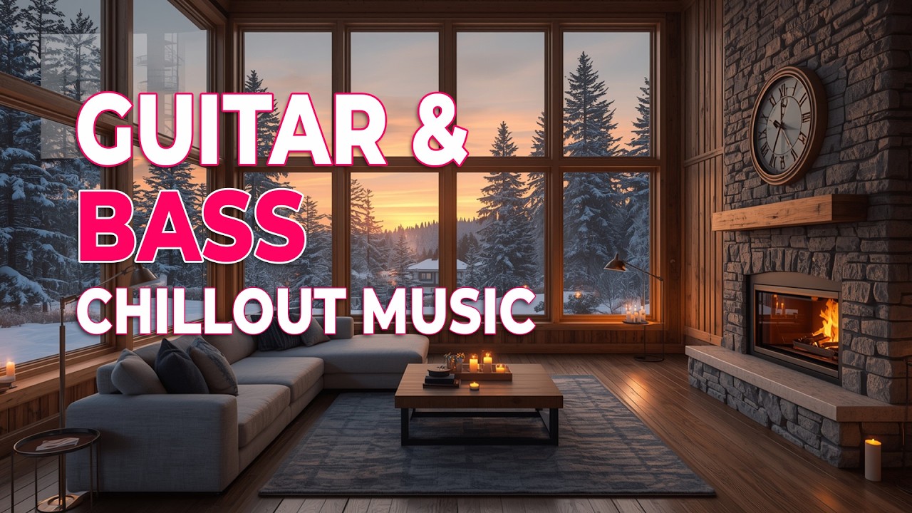 Cozy Winter Chill Music ❄️ #57 | Guitar & Soft Beats for Fireplace Warmth and Snowy Nights