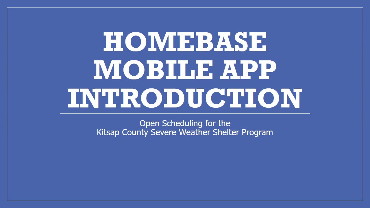 HOMEBASE   Mobile App Video