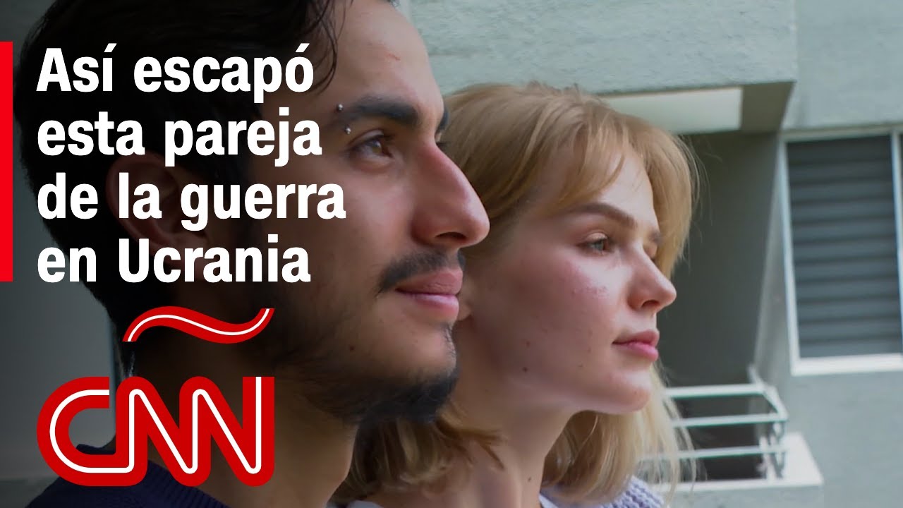 La historia de una ucraniana y su novio ecuatoriano que escaparon de la guerra