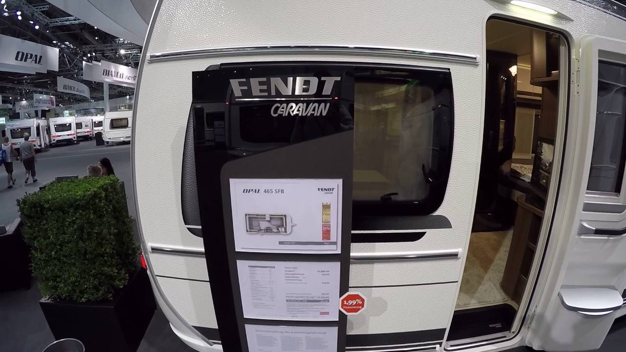 Caravan Salon 2016: Fendt, Saphir, Tendenza, Brilant, Diamant, Opal