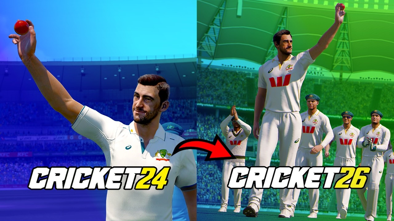 First Look at CRICKET 26! Screenshots & Cricket 24 Comparison