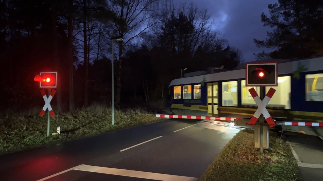 Bü Soltau Nord am Abend 27.12.2025