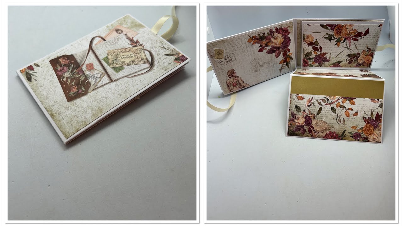 TUTO MINI ALBUM avec 1 feuille 30/30 .. TROP TOP 🥰