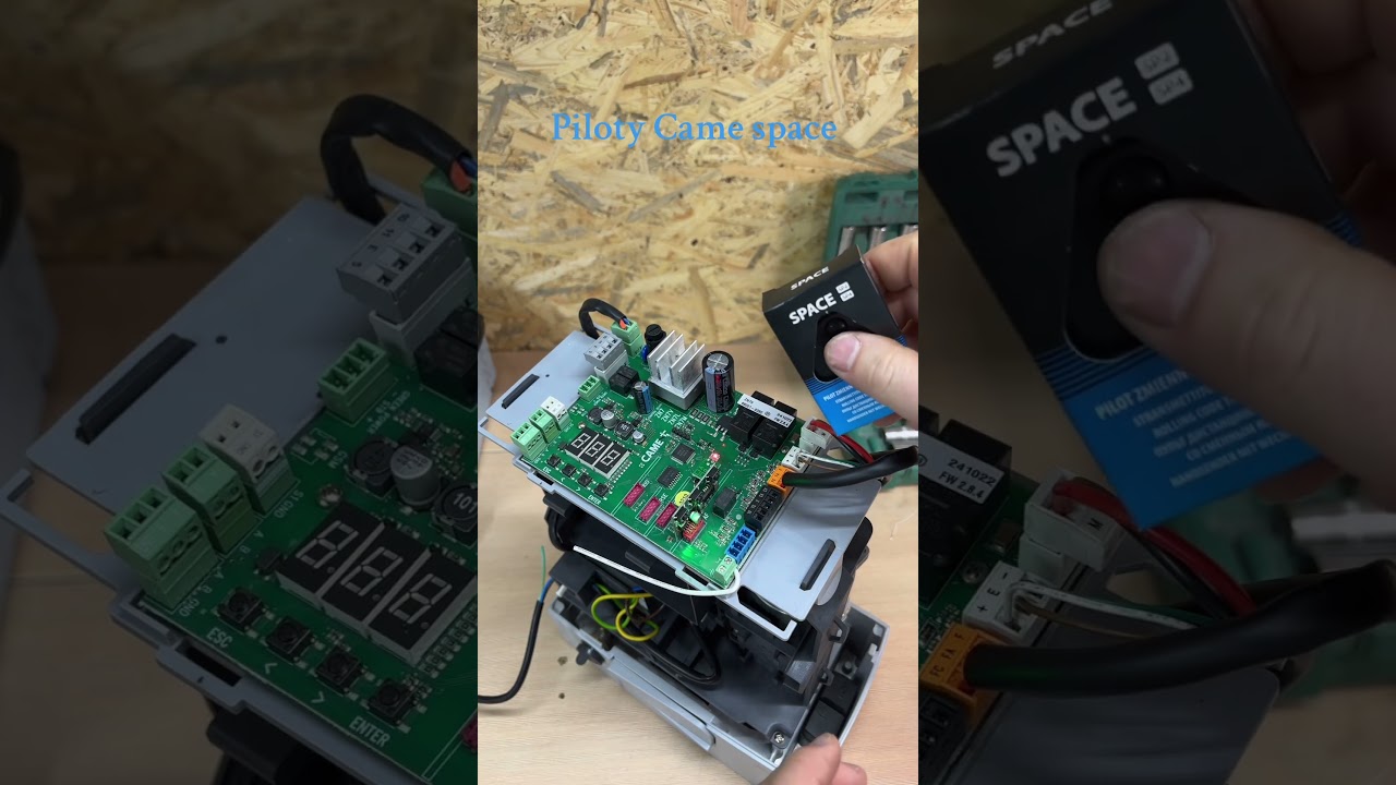 Piloty Came space programowanie #came
