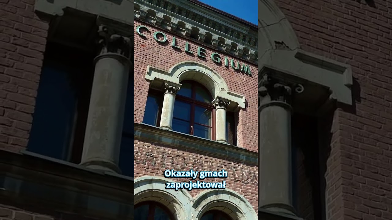 Collegium Anatomicum 🦅 Cały odcinek już na kanale! #Ł&oacute;dź #CollegiumAnatomicum #Dron
