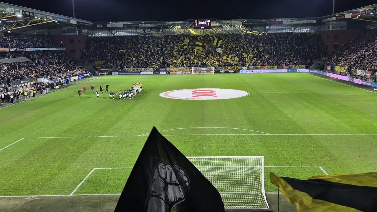 Opkomst NAC Breda VS Sparta  #nacspa #eredivisie #nac