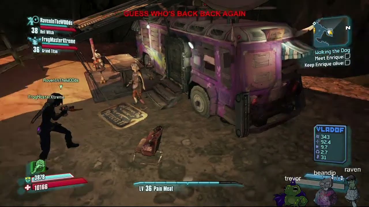 THE RATS ARE BACK IN TOWN (Borderlands 2)