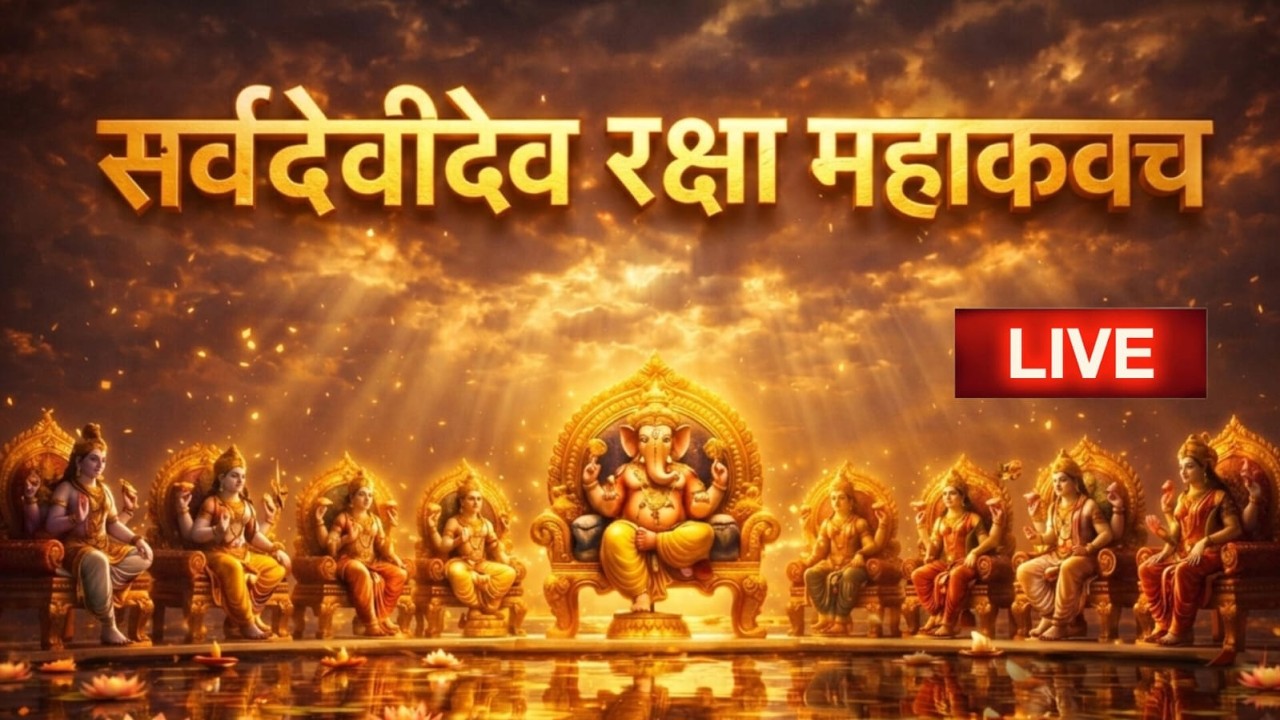 🔴LIVE सम्पूर्ण सर्वदेव रक्षा कवच | Sarv Dev Raksha Kavach | Divine Protection Mantra 24x7 LIVE