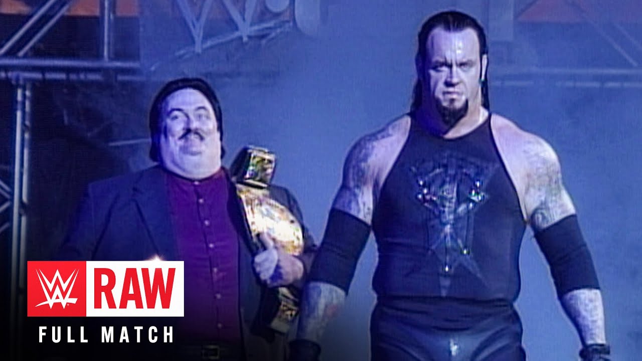 ПОЛНЫЙ МАТЧ: Скала против Гробовщика против Трипл Эйча: Raw, 14 июня 1999 г.