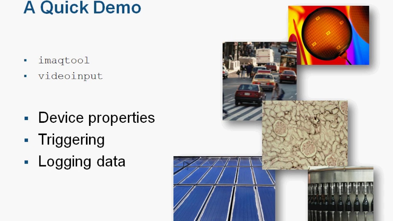 Image Acquisition Using GigE Vision Cameras with MATLAB