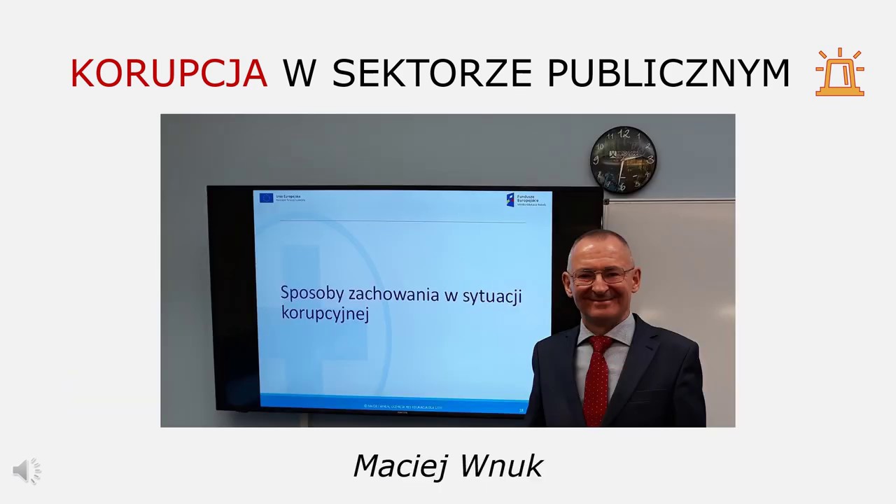 Korupcja - to nie tylko koperta pod stołem