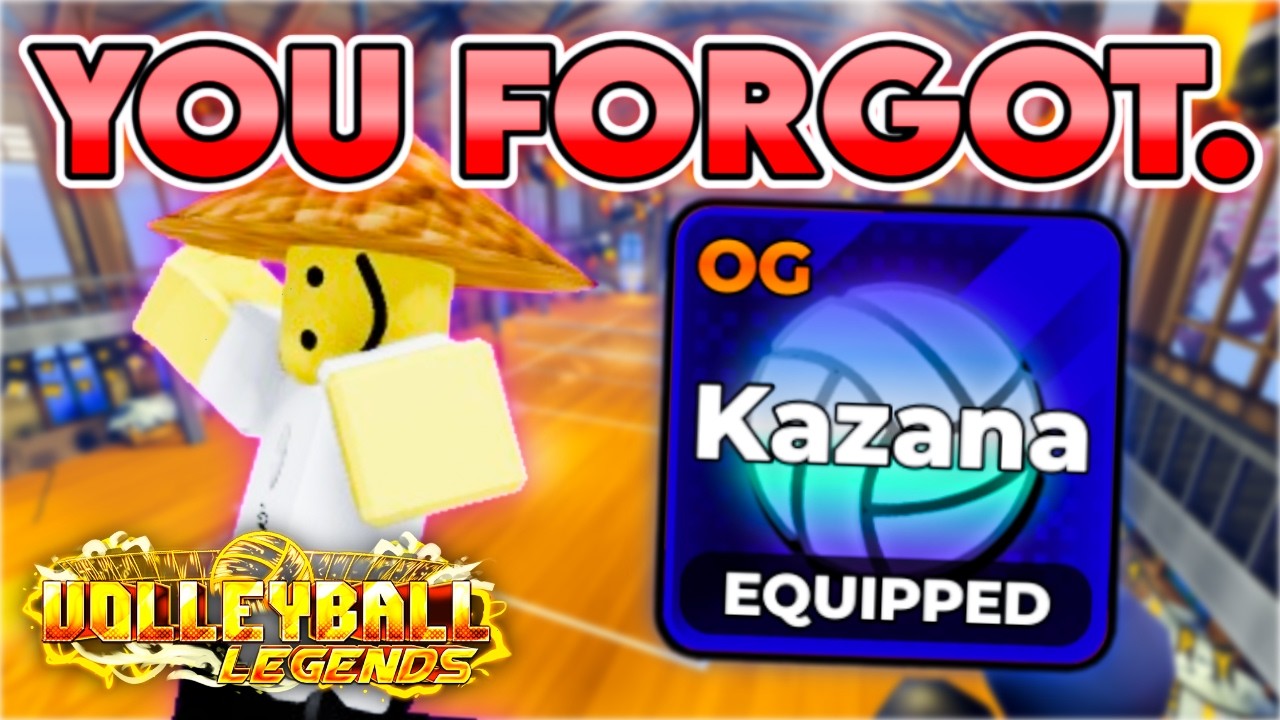 You Forgot KAZANA is OP in Ranked Volleyball Legends!