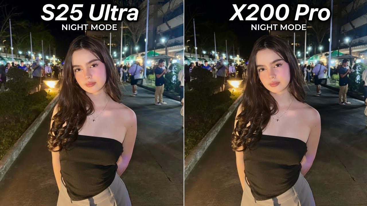 Тест камеры в ночном режиме Samsung Galaxy S25 Ultra против Vivo X200 Pro