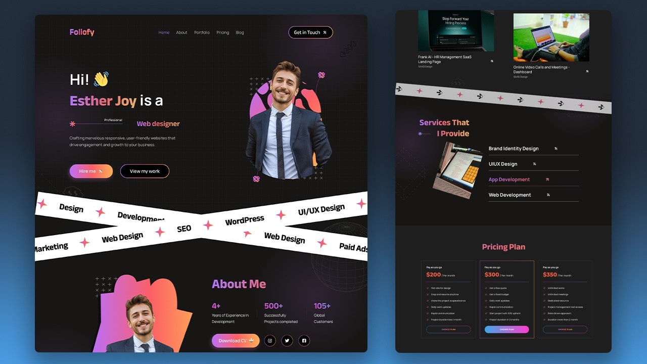 Build a Complete Personal Portfolio Website FREE 2025 (WordPress & Elementor Tutorial for Beginners)