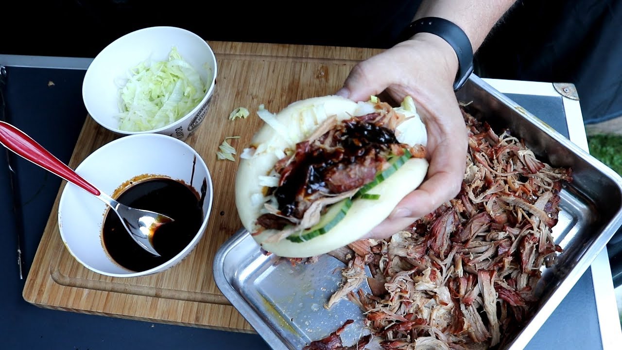 Pulled Pork Teriyaki im Bao Bun