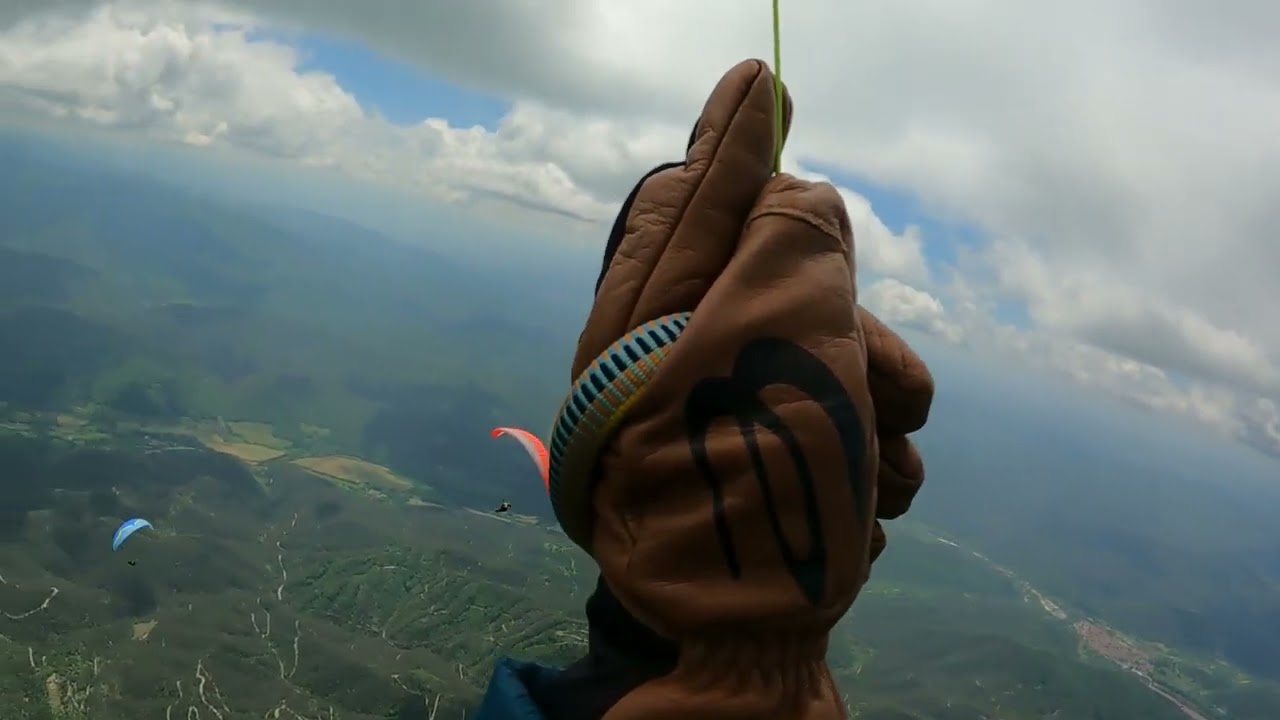 Vol parapente cross bellmunt/ogassa 24/05/2025