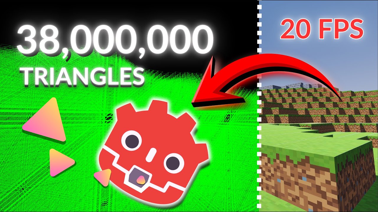 I tried remaking Minecraft in Godot… it didn’t go well 😅