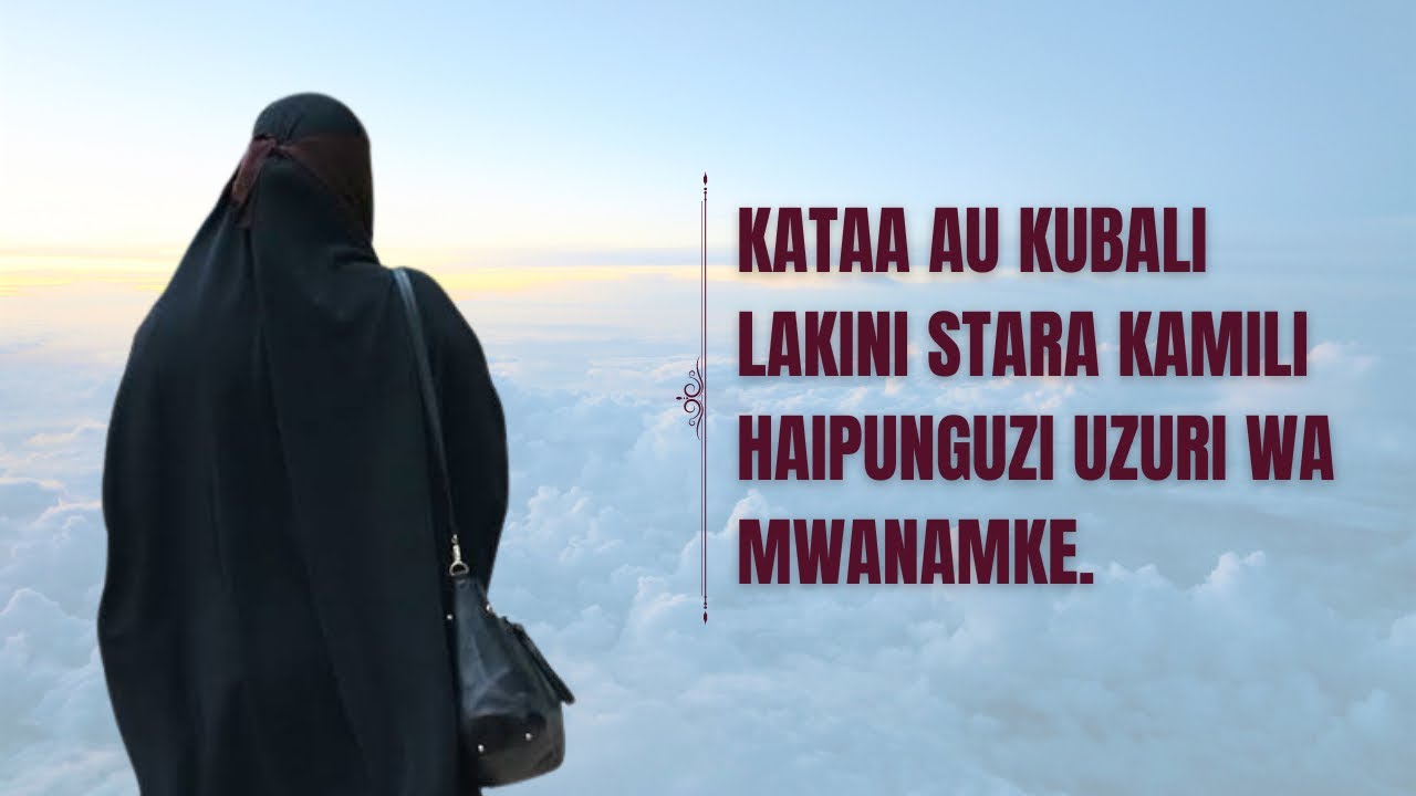 Uwajibu wa Stara ya kisheria kwa mwanamke @rifqtz