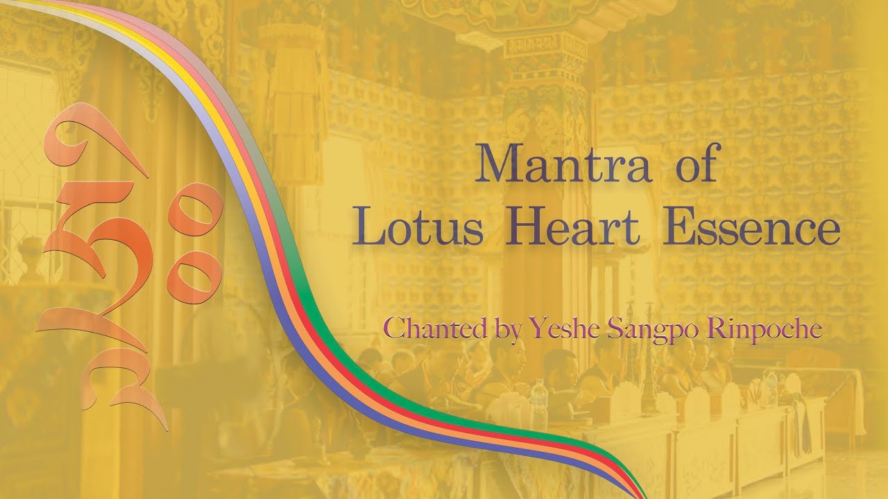 海生蓮師心咒/ Mantra of Lotus Heart Essence | Chanted by Yeshe Sangpo Rinpoche |  SAMYEPA