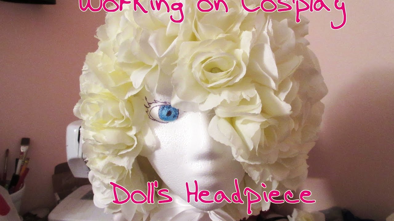 Working on Cosplay - Black Butler Doll Headpiece