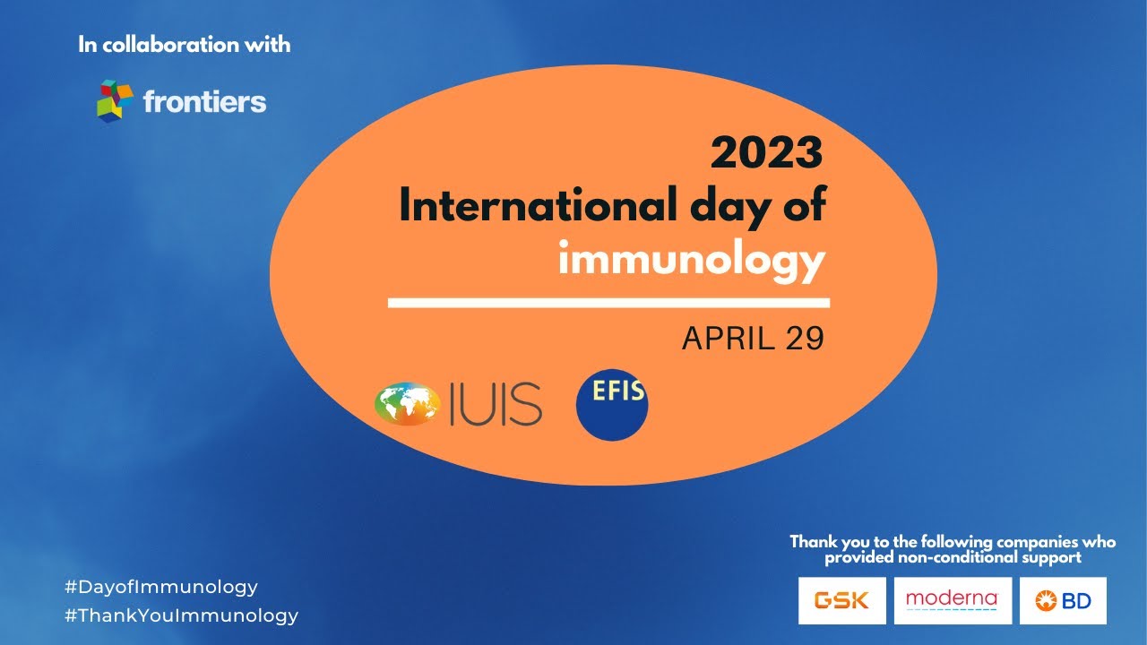 2023 International Day of Immunology - Immunology Talks to Public Health