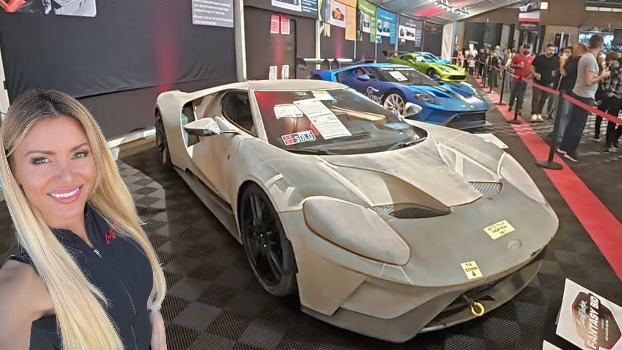 The craziest auction results we have ever seen at Barrett-Jackson, including a very broken Ford GT.
