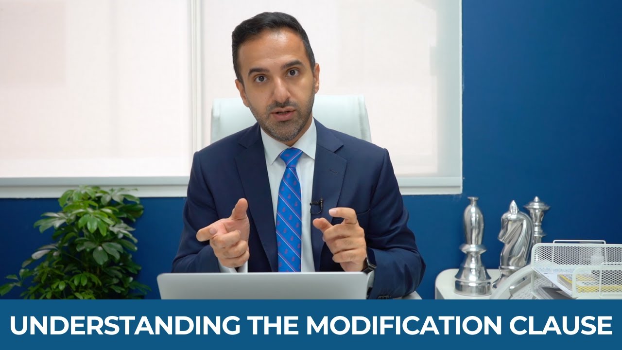 What is the Modification Clause?