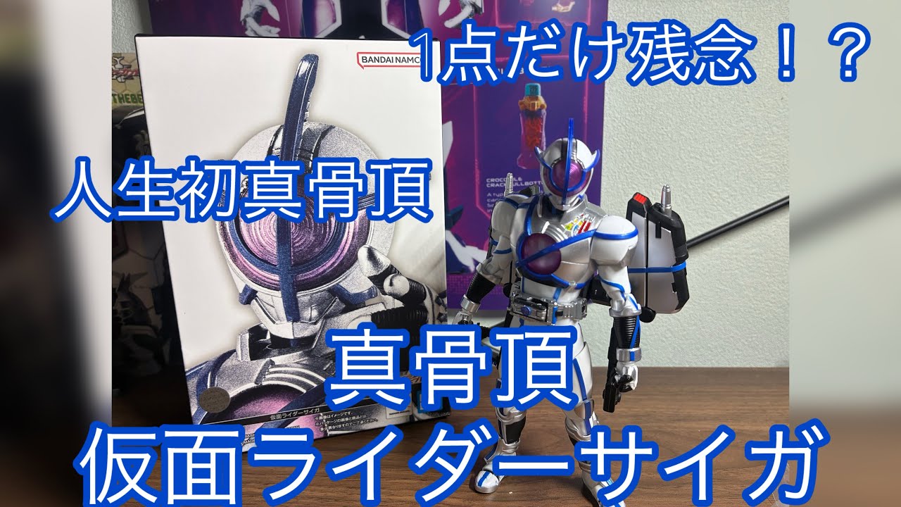 ここだけどうにかして欲しかった…S.H.Figuarts真骨頂製法仮面ライダーサイガのレビュー　とはいえ格好良すぎる出来