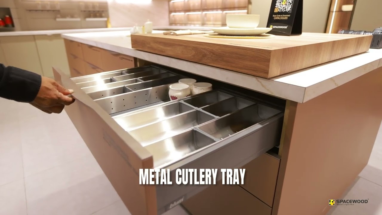 Best Modular Kitchen Storage Solutions in India | Spacewood Kitchen Accessories
