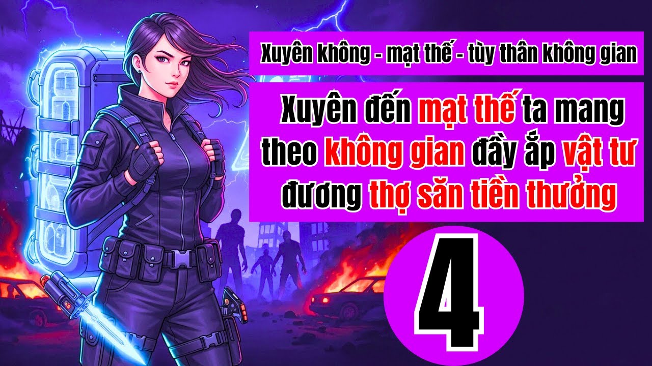 Tập 4 | Xuyên đến mạt thế ta mang theo không gian đầy ắp vật tư đương thợ săn tiền thưởng