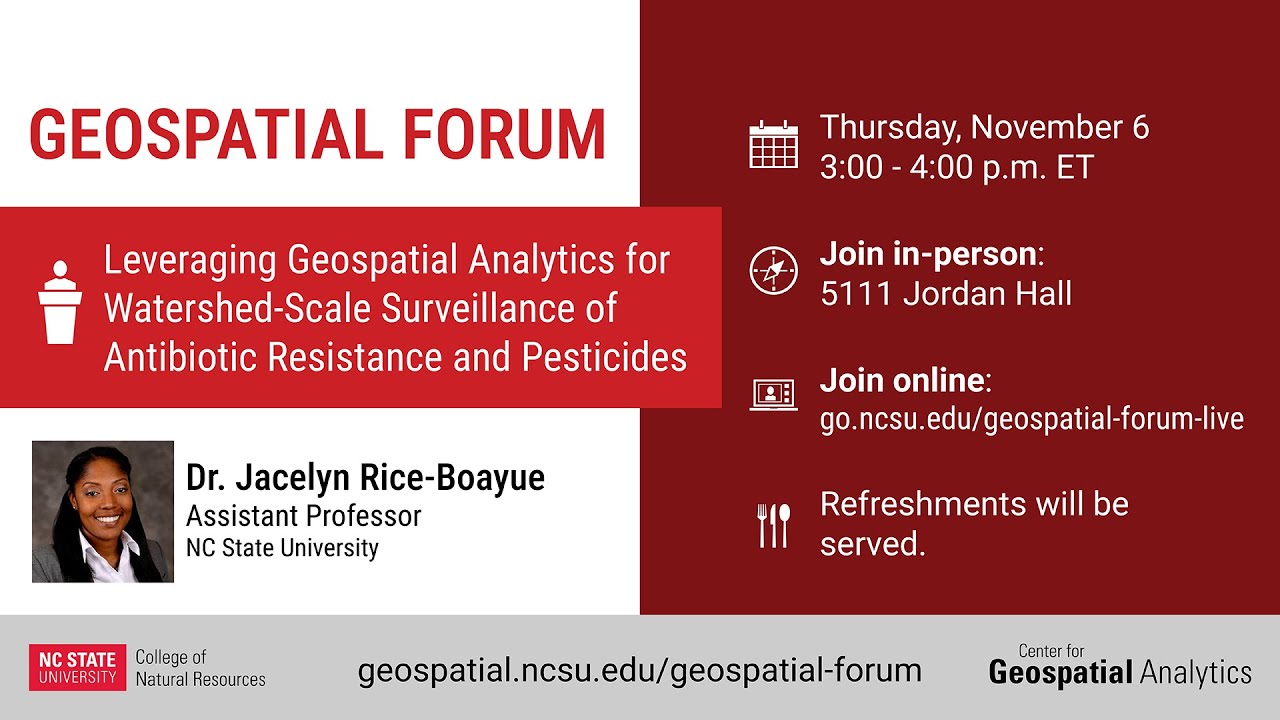 Geospatial Forum: Dr. Jacelyn Rice-Boayue