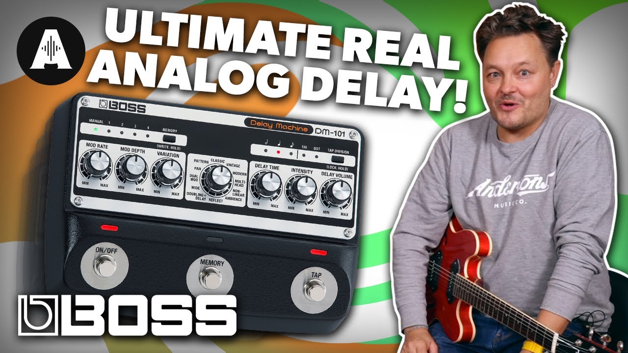 This is How Analog Delays Should Sound! - Boss DM-101