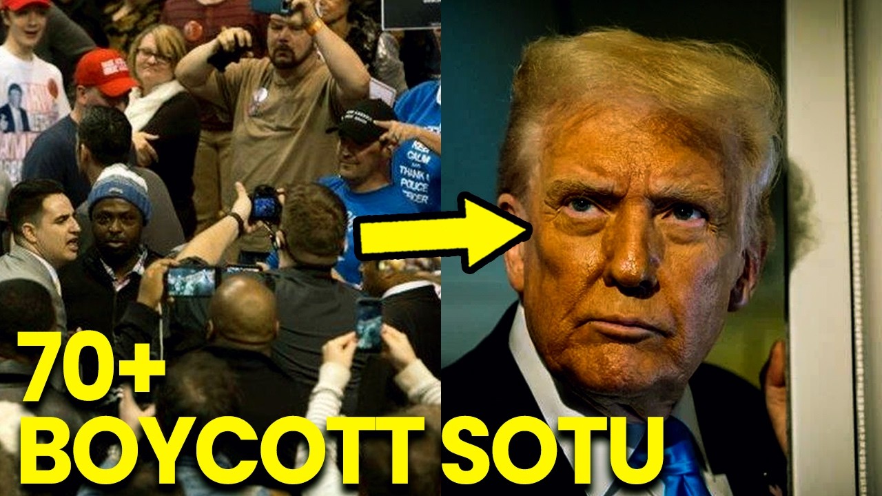 ALL Hell Breaks Loose as 70 Members BOYCOTT SOTU!