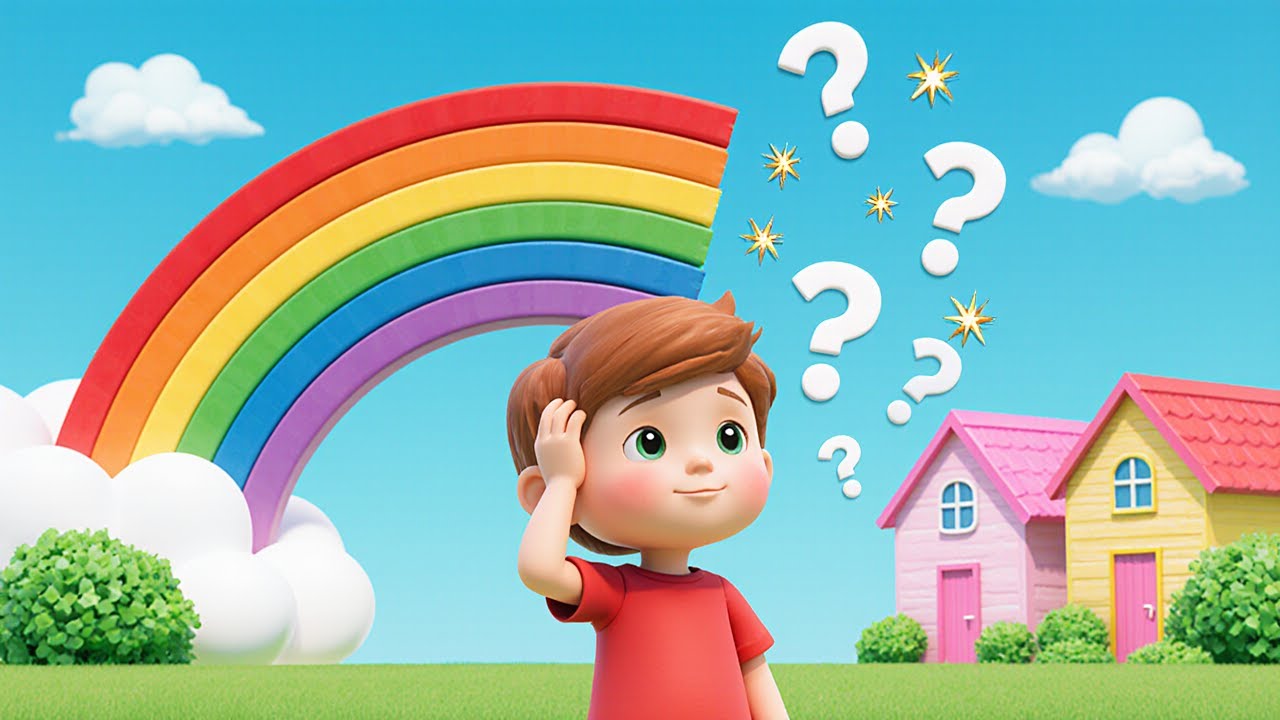 The Crying Rainbow Can’t Find Its Colors | Nursery Rhymes for Kids & Baby Songs