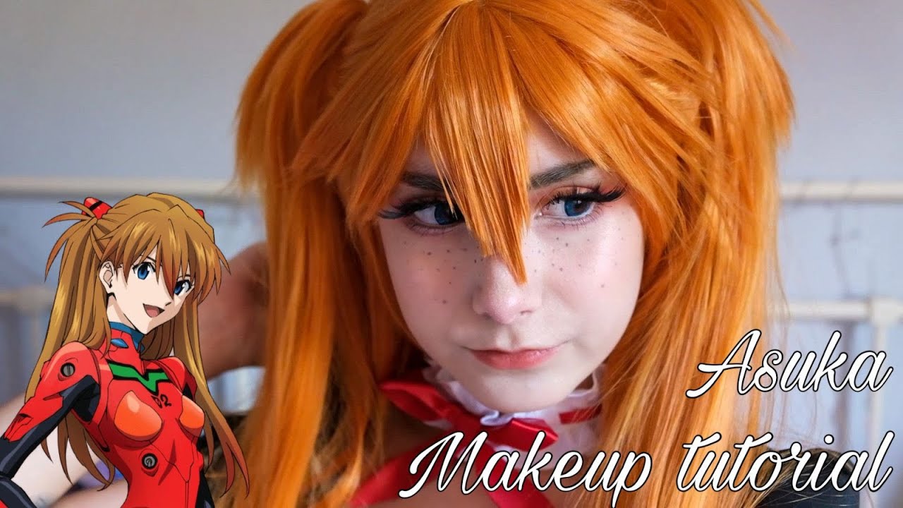 Asuka from Evangelion Makeup tutorial (collab with L-email wig)