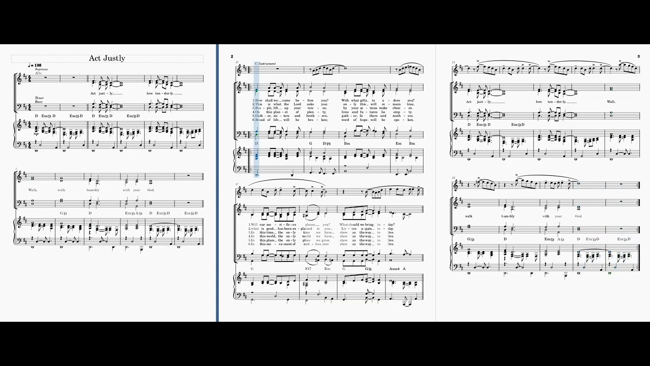 Act Justly 002   Alto