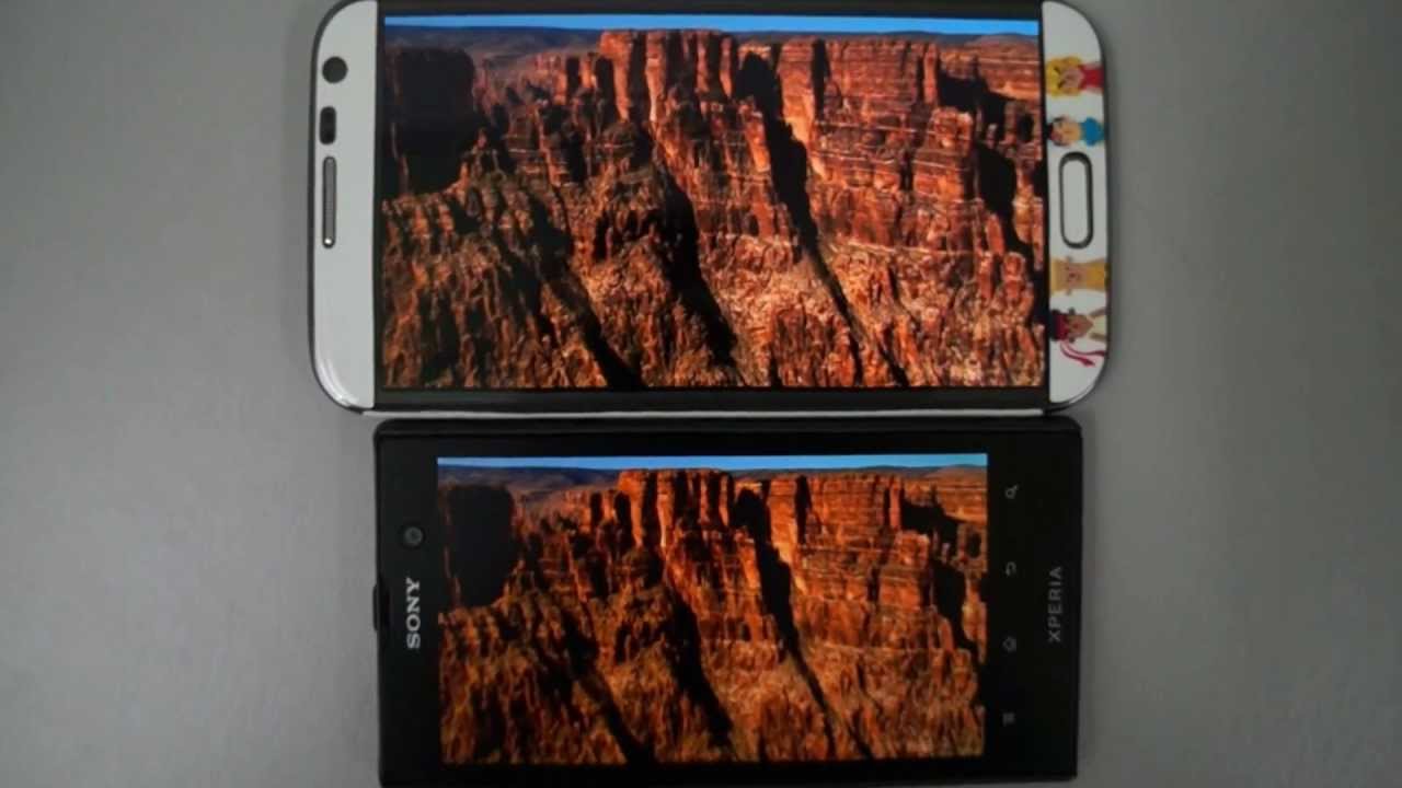 HD Super Amoled vs Bravia Engine