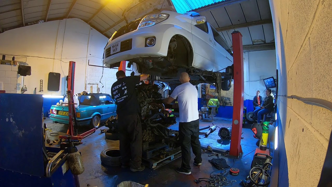 nissan elgrand engine swap