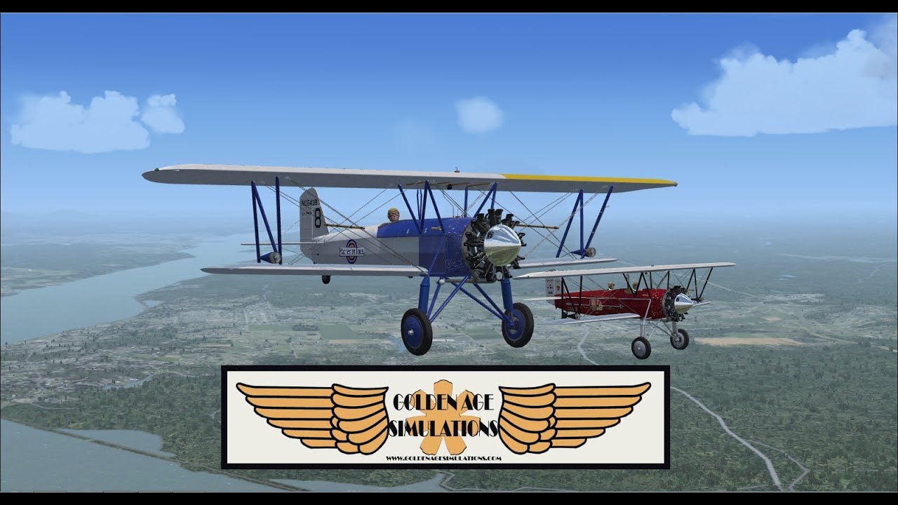 Golden Age Simulations  C3B Stearman Microsoft FSX Steam FSXSE Lockheed Martin Perpar3D